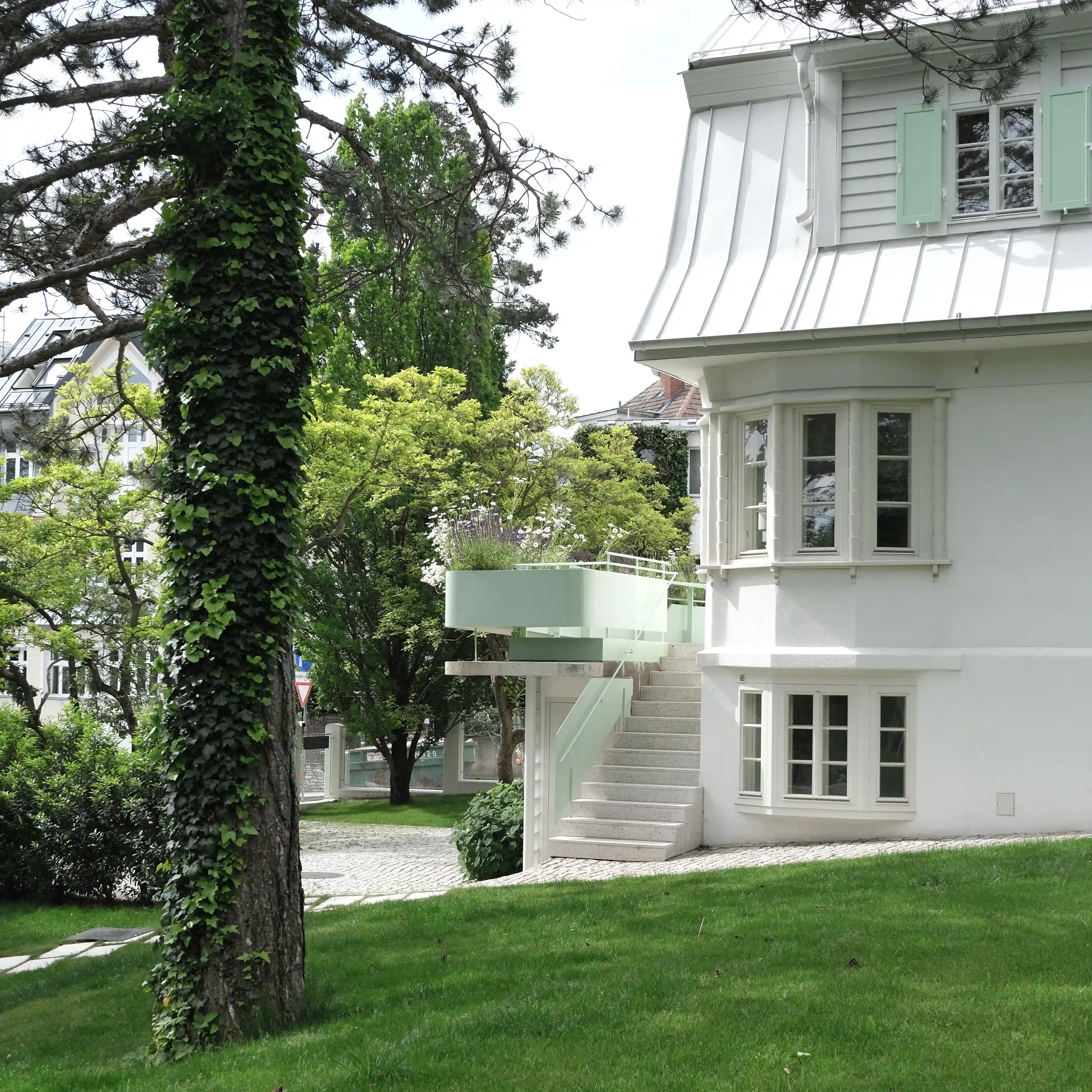 villa außen
